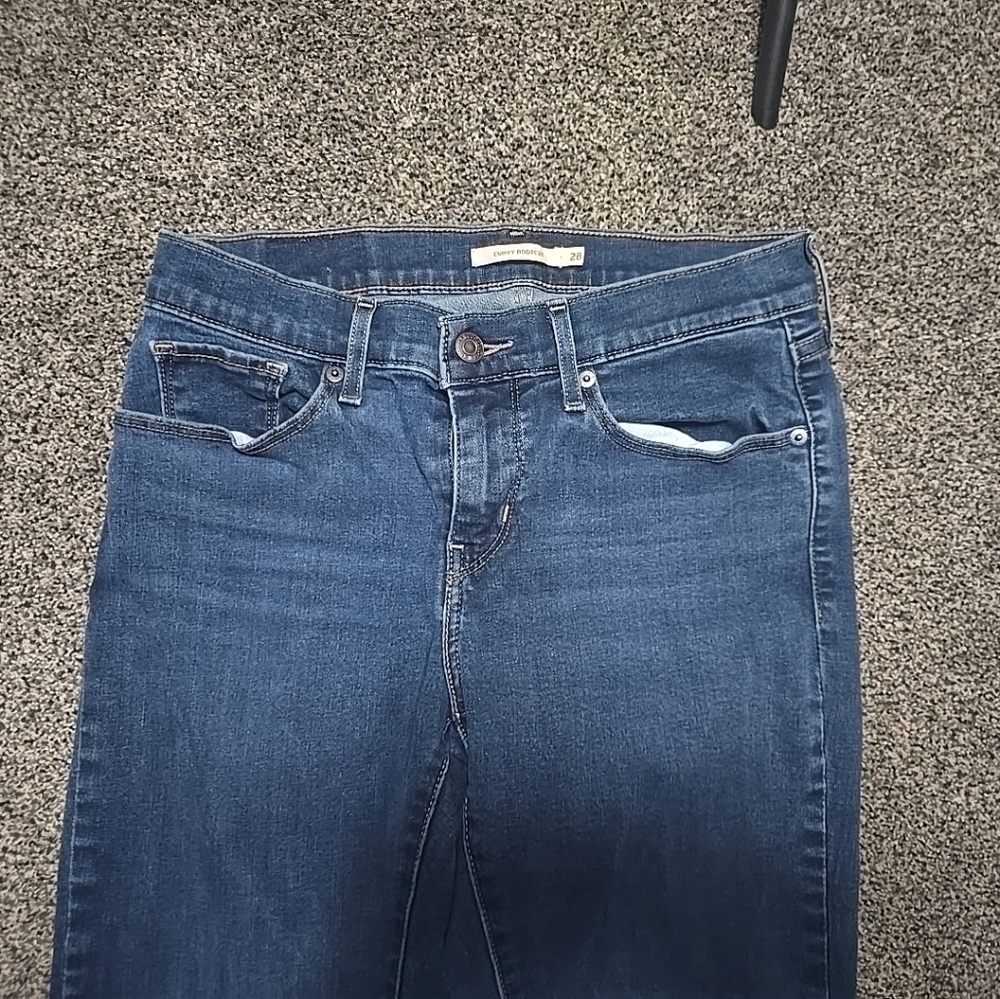 Levi Curvy Bootcut Jeans, Womens Size 28, Medium Wash - Picture 9 of 14